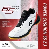 Badminton Shoes SHB 65 Z3 POWER CUSHION SHB65 Z 3 KME MEX WEX Original WHITE RED