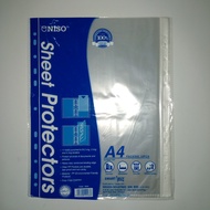 Niso A4 Pelindung Lembaran/Sheet Protectors A4 10's (305A)