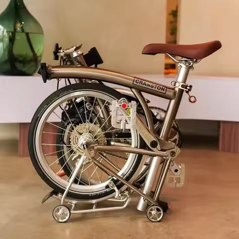 CRANSTON Lightweight Bike Folding Design 16Inch 9 Speed Full Shockingproof Frame Portable Outdoor MI