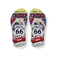 Mcqueen Racing cars lighting Boys Flip Flops