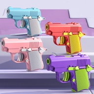 3D Printed Mini Gravity 1911 Cub Toy Gun, Evangelion Unit-01 Beast Model, Fidget Radish Gun & Carrot