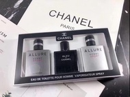 CHANEL香奈兒男士香水3件套*25ml $399