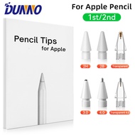 6pcs Nibs For Apple Pencil Pro 2024 Drawing Tip 2B HB Thin Tips Transparent Nibs for Apple Pencil 1s