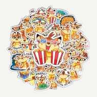 Sticker Pack Leafy Red Fall Stickers | TUMBLR Sticker | LAPTOP Stickers for Suitcases and Helmets