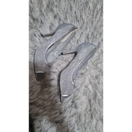 PAZZION - Heels with Cinderella glitter