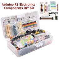 Glowingbubbles DIY Starter Electronic Kit 830 Tie-points Breadboard for Arduino UNO R3 Electronics Components Kit with Box GBS