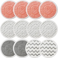 12 Pack Upgraded S7001 Pads Replacement Steam Mop Pads for Shark S7001 S8201 S8001 S7201 S7000 S7000