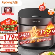 九阳（Joyoung）5L大容量3~10人家用智能电饭煲电饭锅大火力柴火饭多功能焖煮土灶原釜不粘内胆5升方煲50FZ821