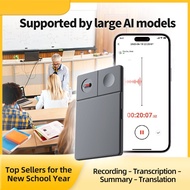 Smart AI Business Companion Recording Card ABS Imitation Leather Meeting Minutes Real-time Transcrip