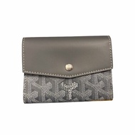 GOYARD SAINT GABRIEL GREY PHW CANVAS WALLET