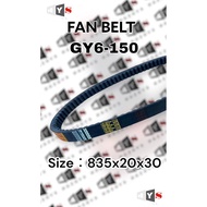 FAN BELT GY6-150,GY6-125,GY6,MIO I 125,MIO SPORTY,BEAT FI