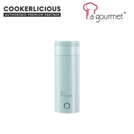 La gourmet Electric Travel Kettle Seamless SUS304 Stainless Steel (350ml) - Temperature Control, SIR