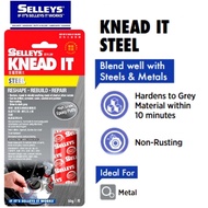 Selleys Knead It Steel Epoxy  Putty 50g