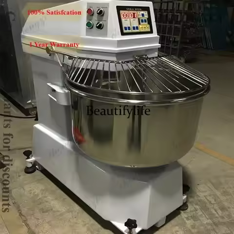 HR Commercial Industrial Noodle Bread Spiral Dough Mixer 25 50 100 kg 250l 25kg 50kg 100kg 150kg 200