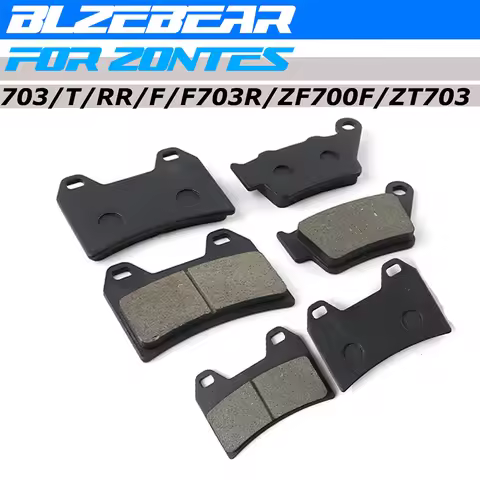 For ZONTES 703 F703R 703T ZF700F ZT703 703RR 703F ZT703RR ZT703F J.JUAN Motorcycle Front Rear Brake