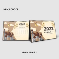 kalender islami 2022 kalender 2022 aesthetic kalender meja duduk