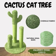 CAT HOUSE / CAT CONDO / CAT TREE CLIMBING (CACTUS CAT TREE) - (SHIP IMMEDIATELY)