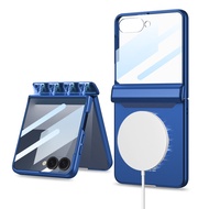 For Samsung Galaxy Flip 7 phone case Flip 7 case film integrated casing built-in magnetic hinge Flip