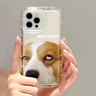 Goodcase🔥Ready Stock🔥OPPO A17 A16 A15 A58 A57 A98 A78 A5S A3S A5 A9 A53 A32 A33 A54 A76 A93 A94 A95 A76 Funny Cartoon Cat Dog Clear Couples Phone Case Soft TPU Transparent AirBag Phone Case เคสโทรศัพท์ oppo