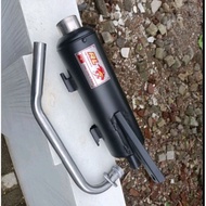 Red leo Silent killer power pipe for Mio sporty/125 Click125/150 Genio Beat carb/fi Soulty Gear Clic