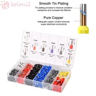 [COD] Termin Spade Connectors, Male Female Wire Connector Insulating Sleeve Electrical Crimp Termina