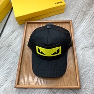 FENDI333 Classic FF Diamond Pattern Fashion Baseball Cap