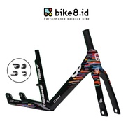 Frame Bike8 Serat Karbon Sepeda Balance / Dorong - Sepeda Anak -