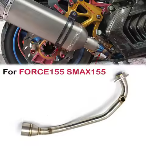 For Yamaha NMAX 125 155 NMAX155 NMAX125 SMAX155 FORCE155 Scooter Header Motocross Motorcycle Exhaust