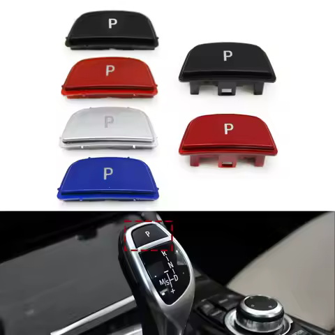Car Gear Lever Auto Parking Button Letter P Button For Bmw F20 F22 F30 F34 F36 F32 F33 F10 F06 F12 F