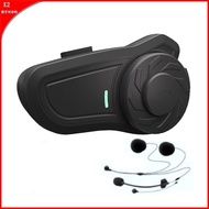 Factory Direct Supply Motorcycle Helmet Wireless Bluetooth Headset Riding Integrated Built-in Wireless Remote Control Bluetooth Headset
