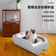 【LITTEPETS自動貓砂盆】LITTEPETS 智能貓砂盆全自動貓廁所特大