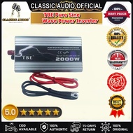 Classic Audio  TBE Pure Sine Wave Power Inverter 2000w 12V 24V(Original)