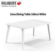 Allibert Lima Dining Table 160cm White
