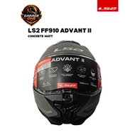 LS2 FF910 Advant II Concrete Matt Modular Helmet ECE 22.06 P/J Flip Up Touring Helmet Original