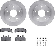 Dynamic Friction Company Front Brake Rotors with 5000 Advanced Brake Pads includes Hardware 6512-403