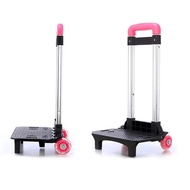Backpack Trolley for School Bags Pet Bag 2-Wheel Foldable Trolley Cart Hand Cart Kids Luggage
