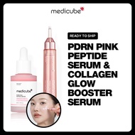 [MEDICUBE] PDRN Pink Peptide Serum & Collagen Glow Booster Serum