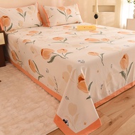 JIUZHOUTU | ชุดผ้าปูที่นอนและปลอกหมอนหนา อบอุ่นจากฝ้าย Flannel