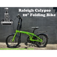(READYSTOCK) Raleigh Calypso Folding Bike 20" Basikal Lipat - 折叠式自行车 - Folding Bike