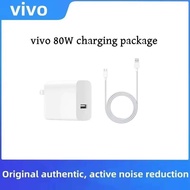 Original Vivo 80W Fast Charging Charger + USB Type-C Cable | Super Fast Charging