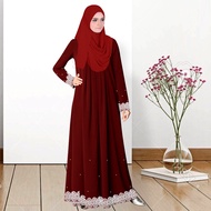 New Jubah Ankara Turkish Best Dress Bottom Lace Design - Ankara Lace