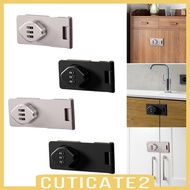 [Cuticate2] Cabinet Door Lock Cupboard Drawer Lock for Pet Doors Cabinets Bathroom
