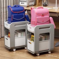 Snacks Office Handy Tool Bookshelf Pulley Schoolbag Shelf Book Book Put Book Trolley Storage Box Lay