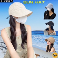 Women Sun-Hat Sunproof UV Hat Foldable Adjustable Cap Sunscreen Fisherman Bucket Hat Cap Woman Topi 