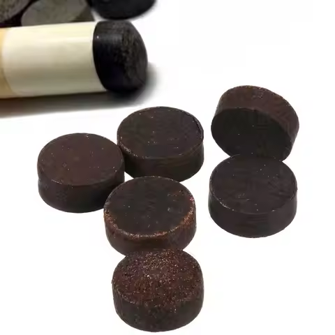 New Cowhide Pool Cue Tips Anti-slip 9/10/11/12/13mm Billiard Cue Tips High Elasticity Wear Resistant