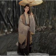 Chinese men's/women's ancient hanfu costume, travel performance photography outfit