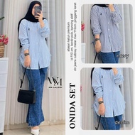 ((ONE SET CUTBRAY)) ONIDA SETELAN BLOUSE DAN CELANA BAHAN KATUN // BAJU (ATASAN&CUTBRAY)) // BAJU SE