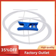 2PS for  Lab P1P/P1S/X1/X1C PTFE Tube 2.5mm X4mm ,4M Tube with Tubing Cutter for PLA/PETG/ABS 3D Pri