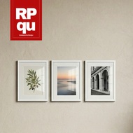 Frame Aesthetic White Frame/ Outer Size 14 x 19cm - RPQU