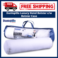 Dunlopillo Luxury Hotel Bolster c/w Bolster Case